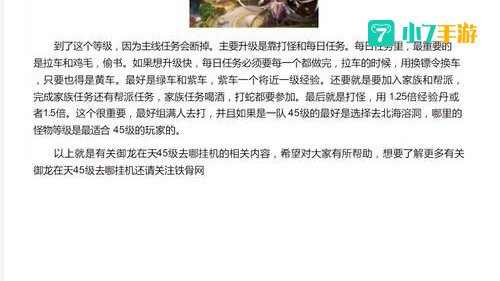 御龙在天挂机点
